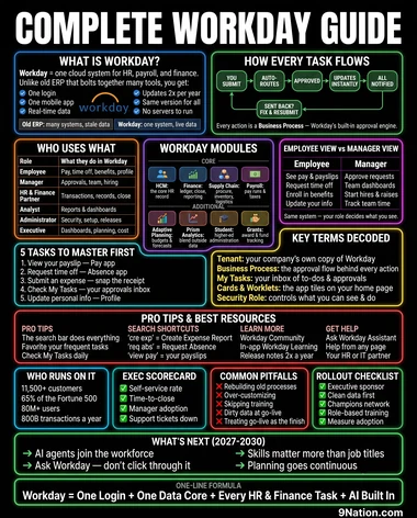 The Complete Workday Guide poster preview