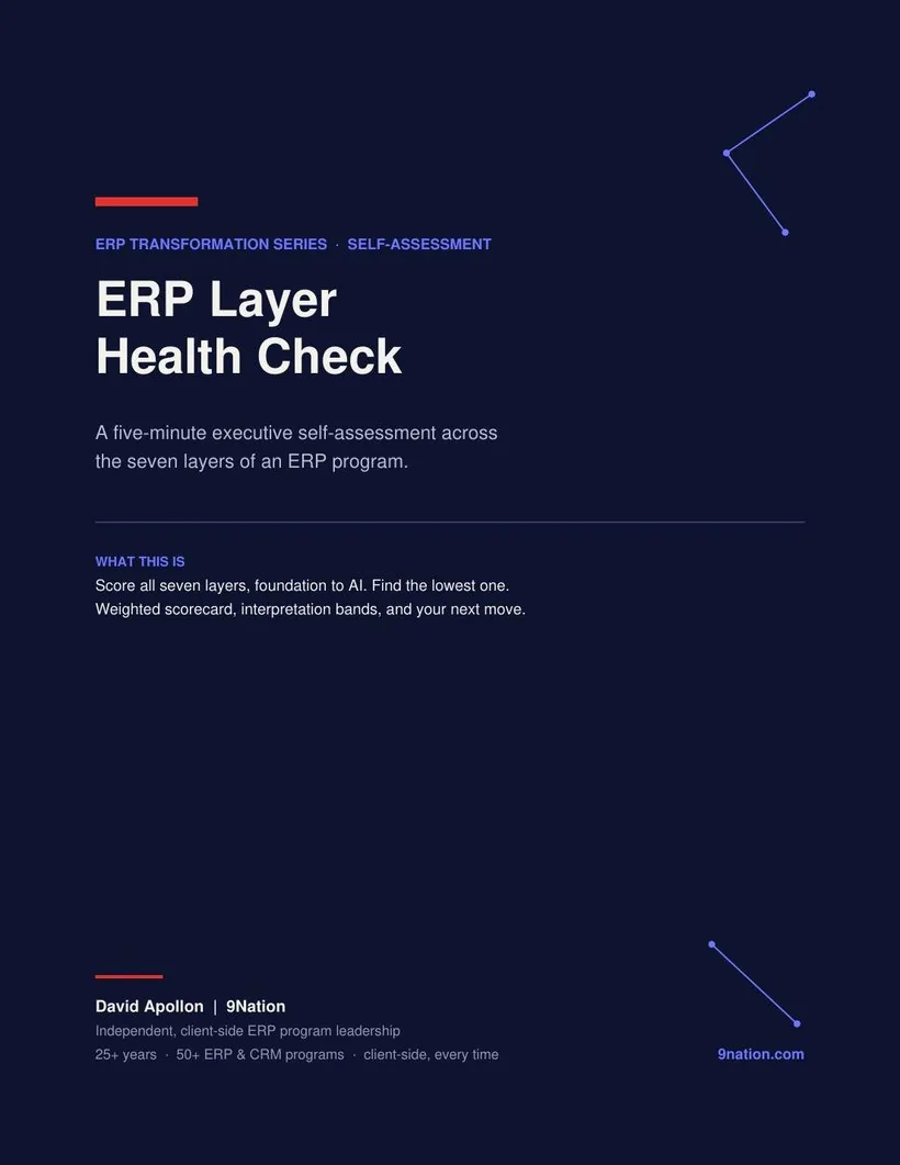 ERP Layer Health Check PDF cover